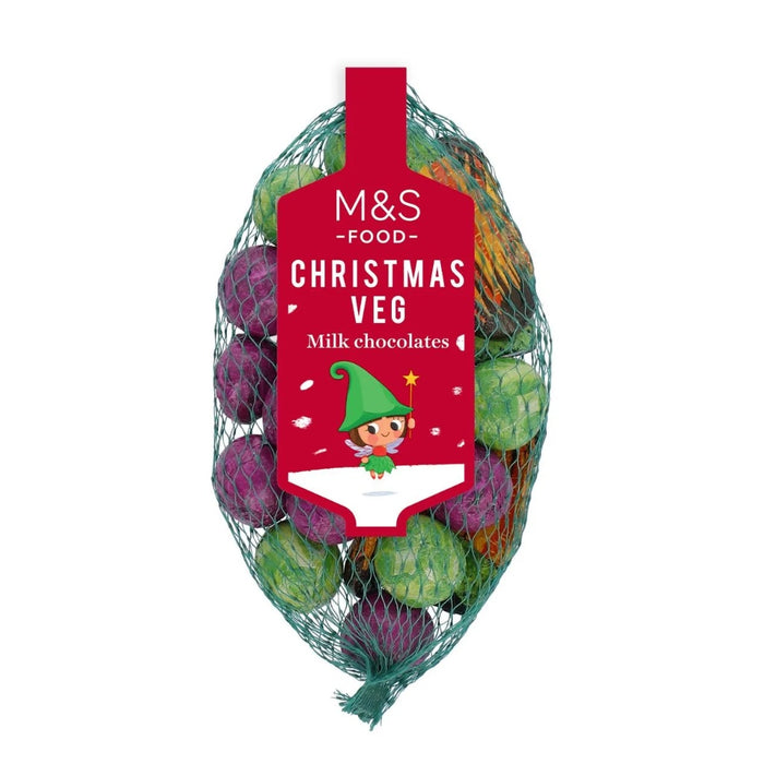 M&S Chocolate Christmas Veg 110g