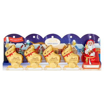 Lindt Santa & Sleigh 5 x 10g