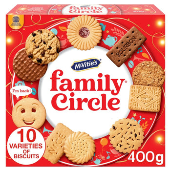 McVitie's Family Circle Biscuit Selection 400g