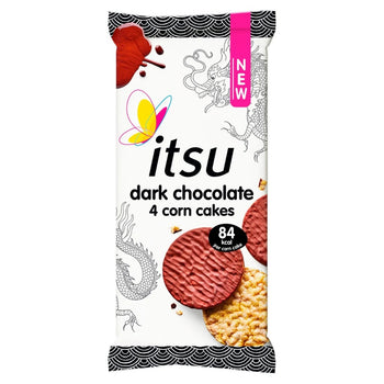 itsu Dark Chocolate Corn Cakes 68g
