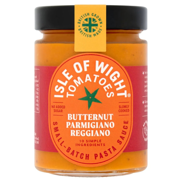 Isle of Wight Tomato Butternut & Parmigiano Reggiano Sauce 320g