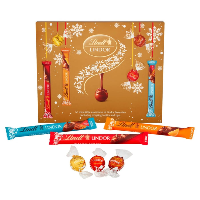 Lindt Lindor Assorted Christmas Selection Geschenkbox 227g