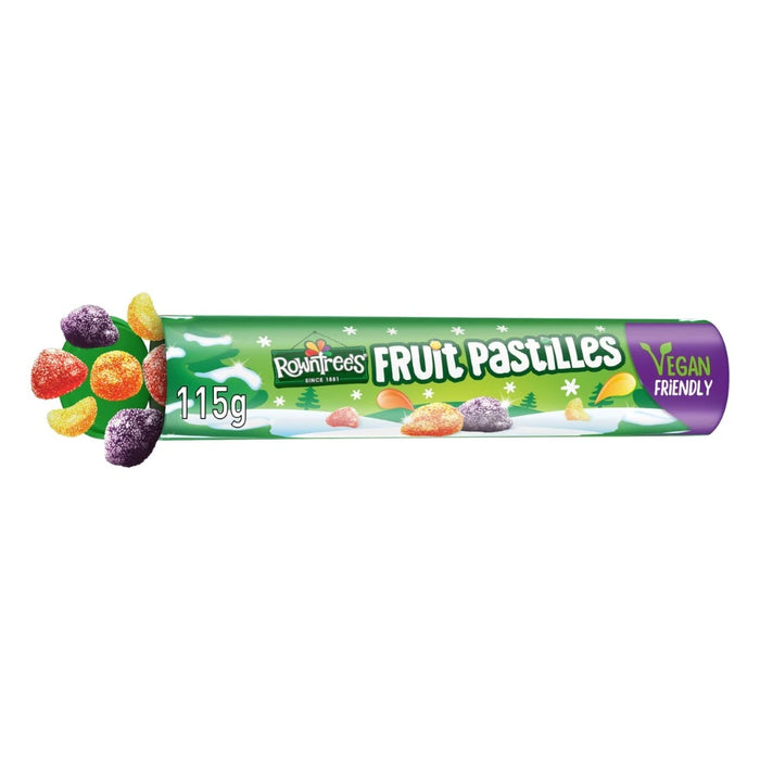 Pastilles aux fruits Rowntree's Bonbons végétaliens Tube géant 115 g