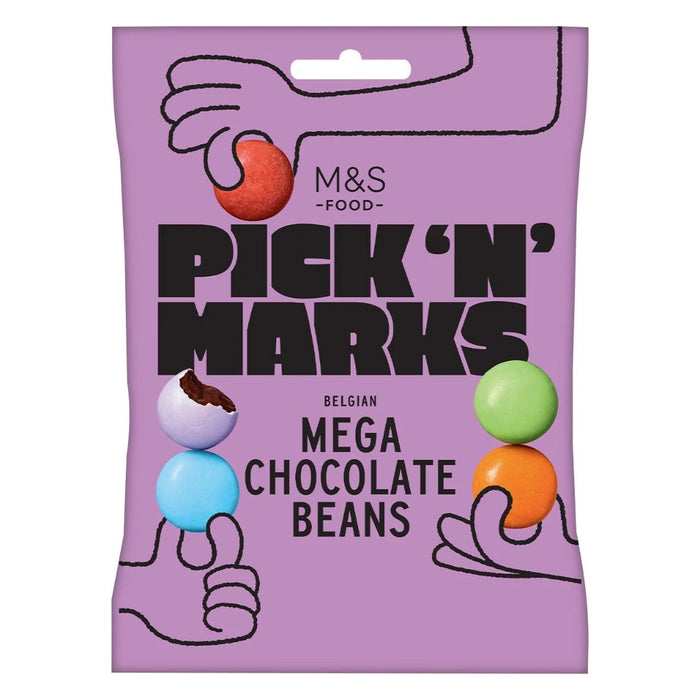 M&S Pick n Marks Mega Chocolate Beans 160g