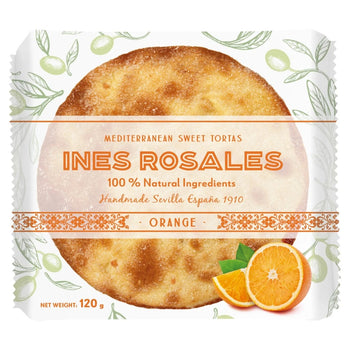 Ines Rosales Seville Orange Sweet Biscuits 120g