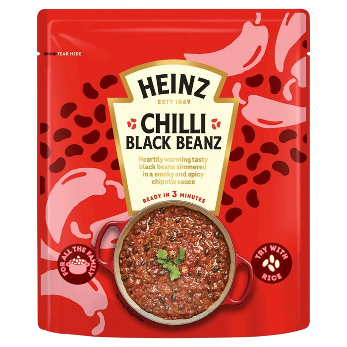 Heinz Chilli Black Beans Family Pack Mexican-Style 550g