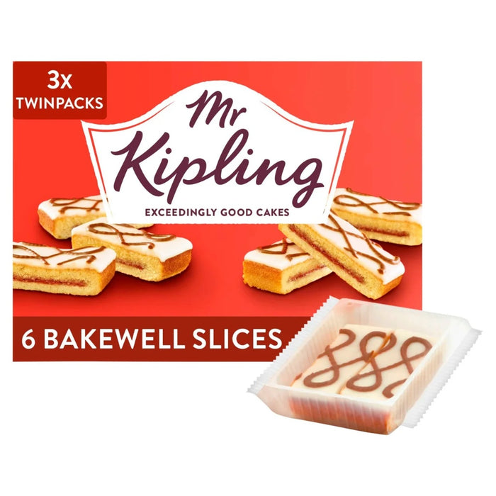 Mr Kipling Bakewell 6 slices