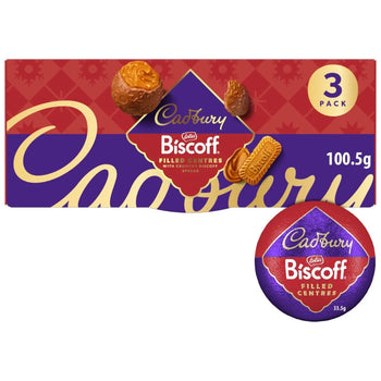 Cadbury Biscoff Filled Chocolate Bauble 100g