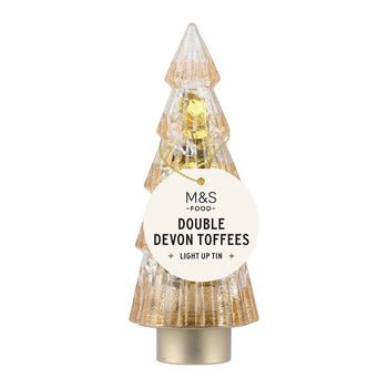 M&S Double Devon Toffees Light-Up Tin 100g