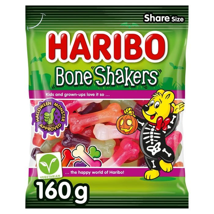 HARIBO Knochenstreuer, geteilter Beutel, 160 g