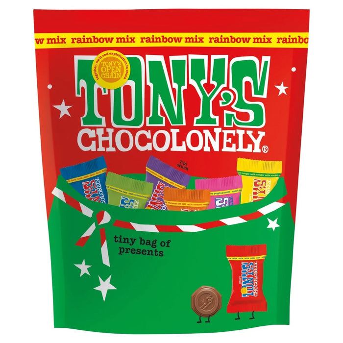 Tony's Chocolonely Tiny Tony's Christmas Fairtrade Pouch 126g