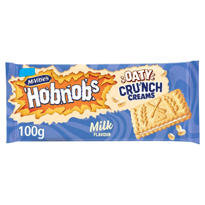 McVitie's Hobnobs Oaty Creams Vanilla Biscuits 100g