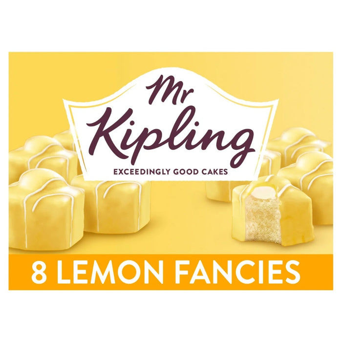 Mr Kipling Lemon Fancies 8 par paquet