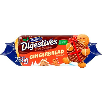 McVitie's Gingerbread Chocolate Digestives 266g