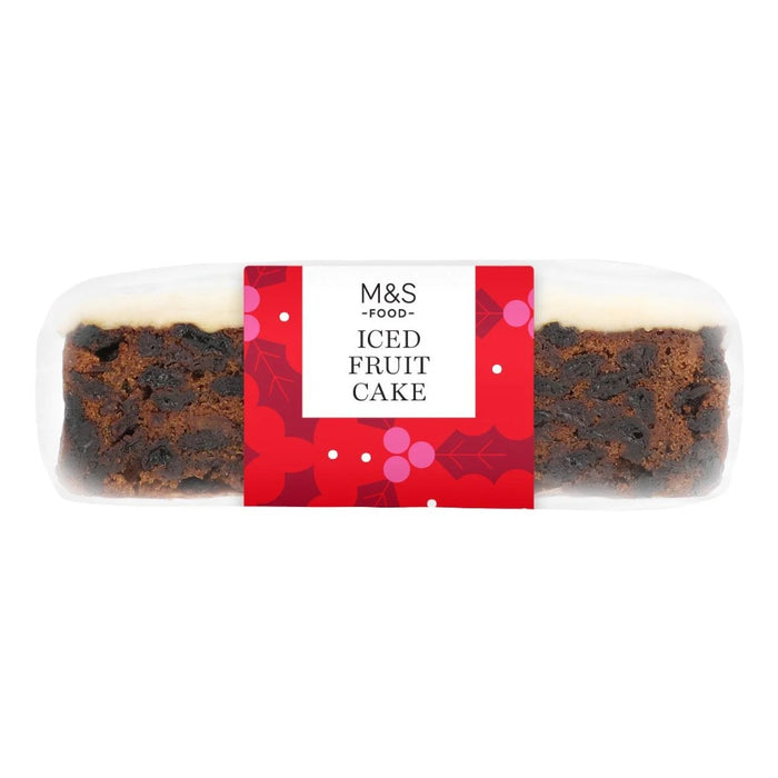 M&S Iced Fruit Cake 400g