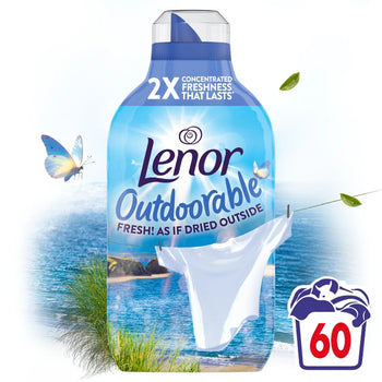 Lenor Outdoorable Fabric Conditioner Sea Breeze Stroll 60 Washes 840ml