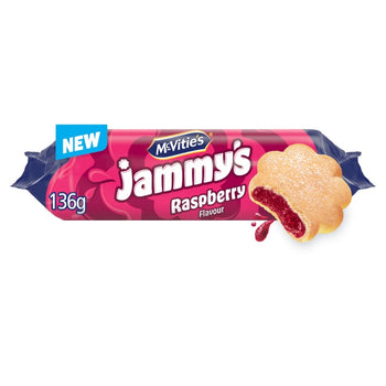 McVities Jammy's Raspberry Biscuit 137g