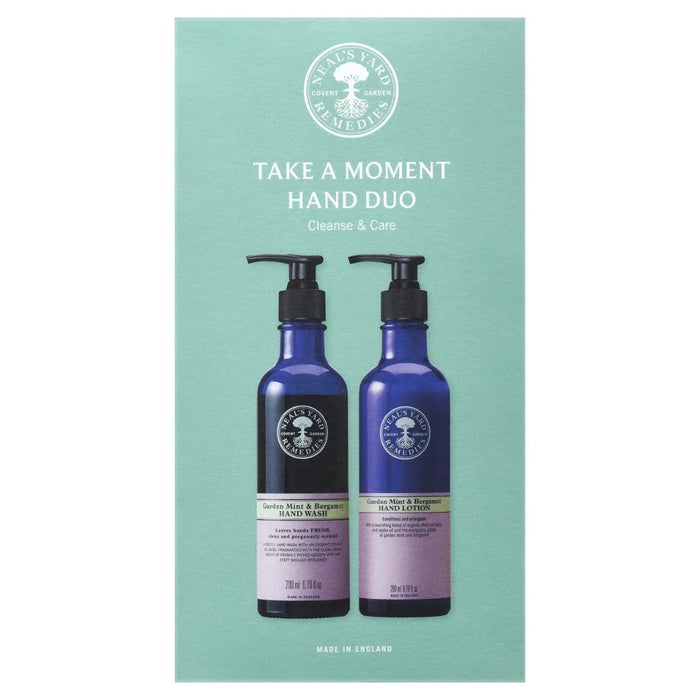 Neal's Yard Handcare Duo Gift Garden Mint and Bergamot