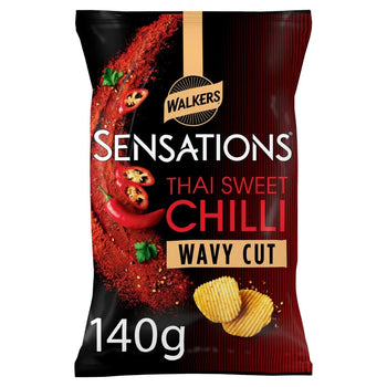 Sensations Thai Sweet Chilli Wavy Cut 140g