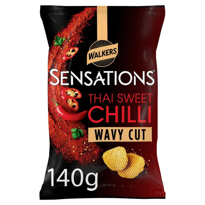 Sensations Thai Sweet Chilli Wavy Cut 140g