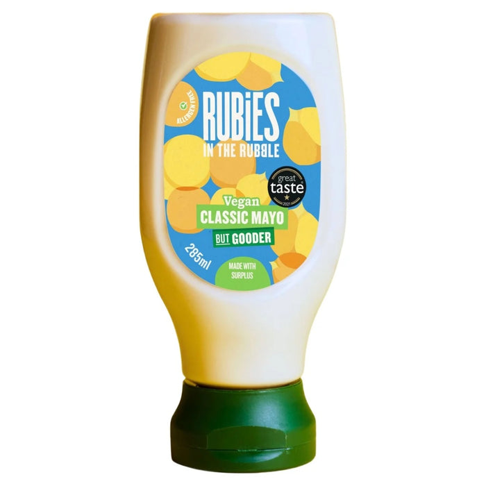 Rubies in the Rubble Squeezy Classic Vegan Mayonnaise 285ml