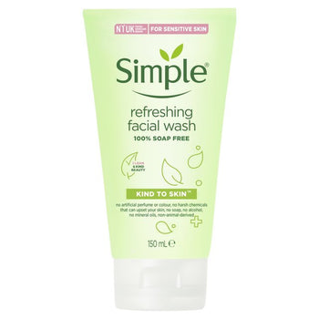 Simple Kind to Skin Refreshing Facial Gel Wash 150ml