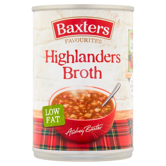 Baxters Favourites Highlanders Beef Broth Soup 400g