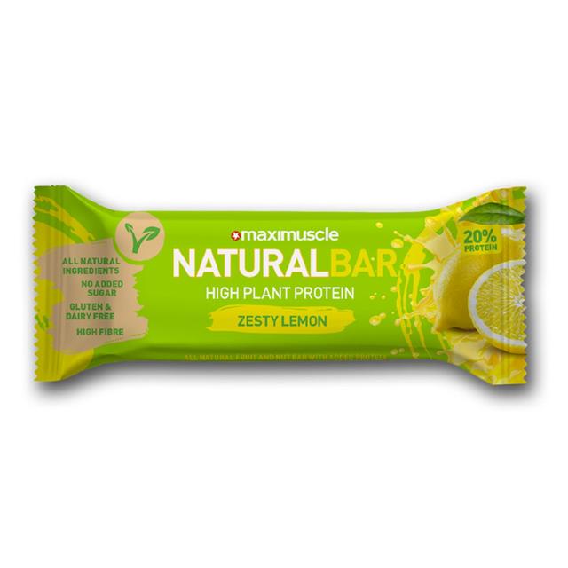 Maximuscle Zesty Lemon Natural Energy Bar 40g