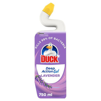 Special Offer - Duck Deep Action Gel Toilet Liquid Cleaner Lavender 750ml