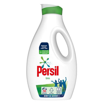 Persil Laundry Washing Liquid Detergent Bio 53 Wash 1.431L