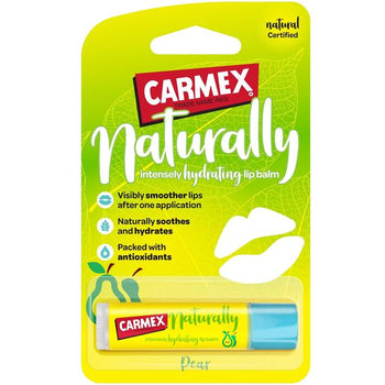 Carmex Balsamo per labbra naturalmente intensamente idratante alla pera 4,25 g