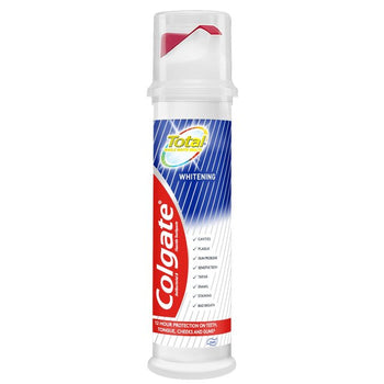 Colgate dentifricio sbiancante totale in pompa 100 ml