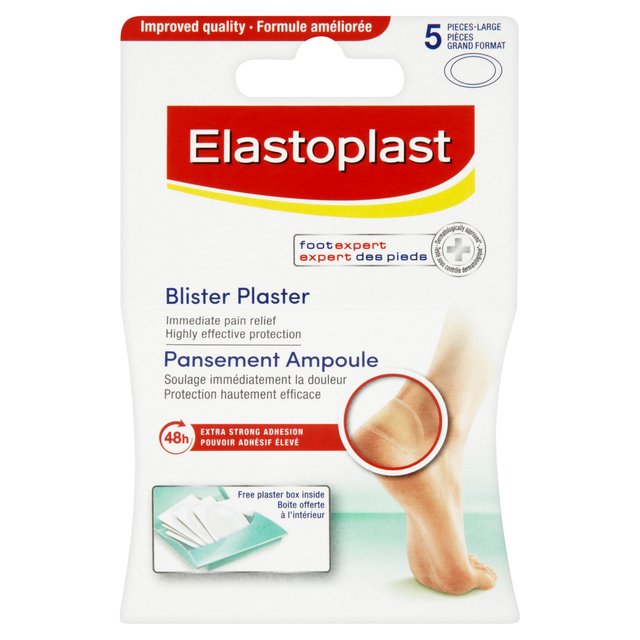 Elastoplast لاصقات نفطة كبيرة 5 في كل عبوة
