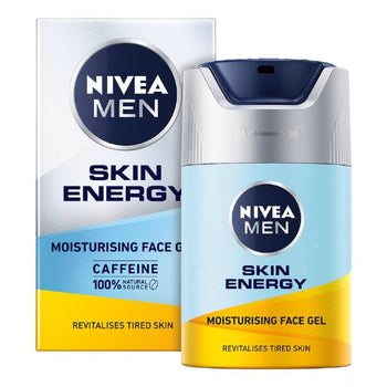 Nivea Men Active Energy Gel viso dall'aspetto fresco 50ml