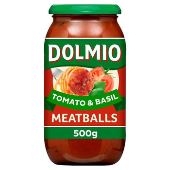 Salsa de pasta de tomate y albahaca de albóndigas Dolmio 500g