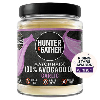 Hunter & Gather Maionese con olio di avocado e aglio 175 g