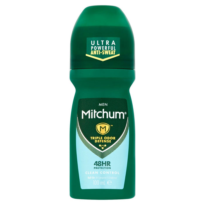 Mitchum Men Clean Control Deodorante roll-on 100ml