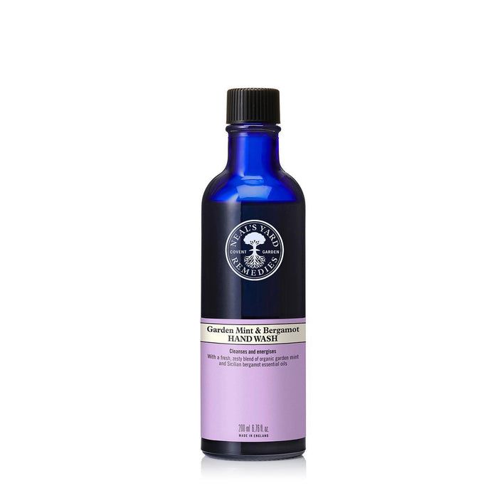 Neal's Yard Remedies Lavaggio a mano senza pompa alla menta e bergamotto da 200 ml