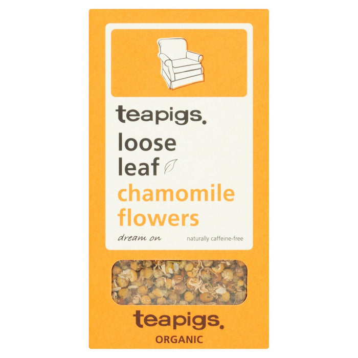 أوراق البابونج العضوية Teapigs فضفاضة 50 جرام