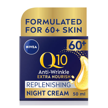 NIVEA Q10 Power Crema Notte Antirughe 60+ 50ml