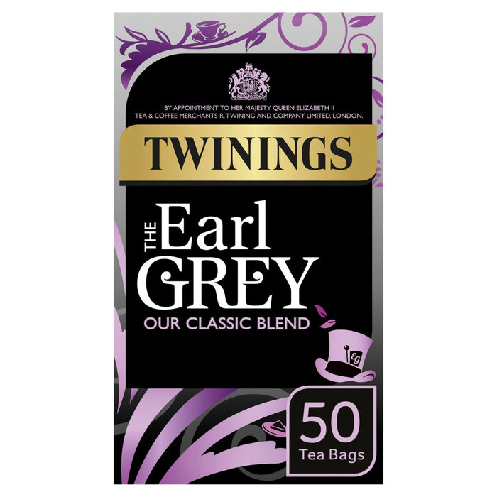 Twinings Tè Earl Grey 50 bustine di tè