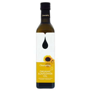 Olio di girasole biologico Clearspring 500 ml