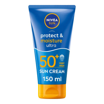 NIVEA Sun Protect & Moisture Ultra Crema solare SPF 50+ 150 ml