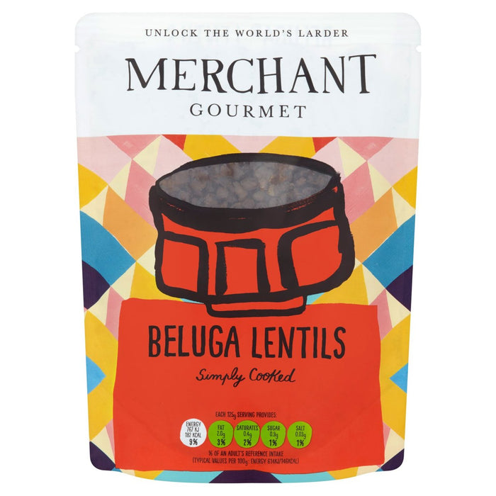 Merchant Gourmet Lenticchie Beluga 250g
