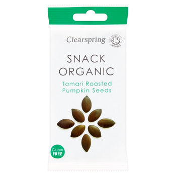 Semi di zucca tostati Tamari biologici Clearspring 30 g