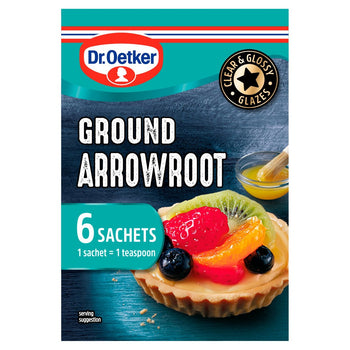 Dr. Oetker Bustine di radice di freccia macinata 6 x 8 g