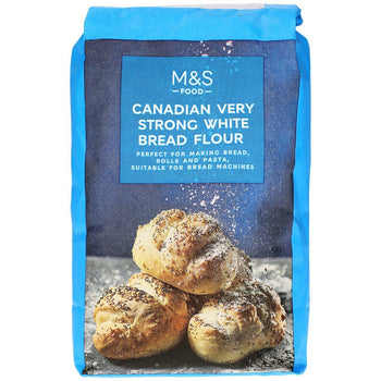 Farina di pane bianco molto forte canadese M&S 1,5 kg