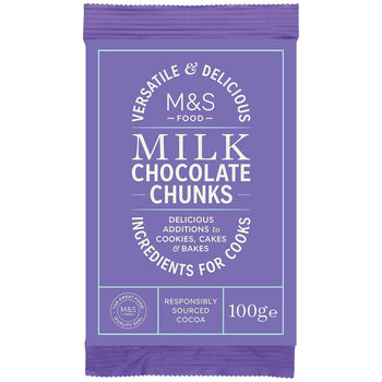 M&S Pezzi di Cioccolato al Latte 100g