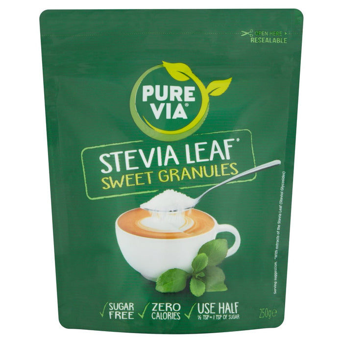 Dolcificante puro Via Stevia Leaf Zero Calorie 250g