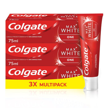 Colgate Max White One dentifricio sbiancante 3 x 75 ml